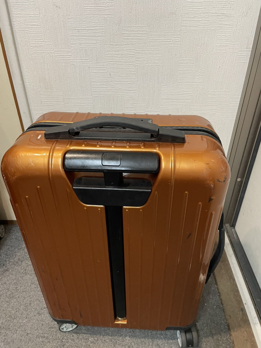 リモワ 伸縮ハンドルの修理事例(純正品部分修理) 修理後